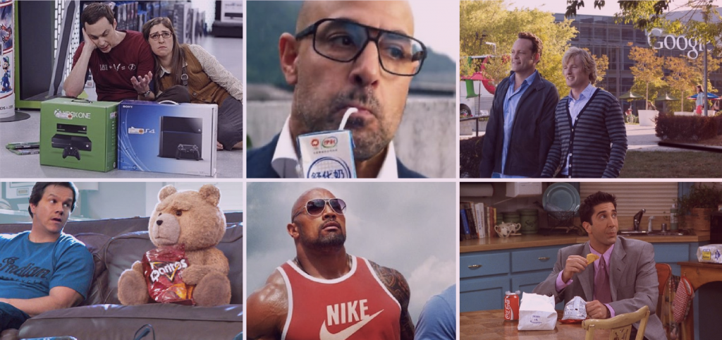 difference between advertising and product placement in tv