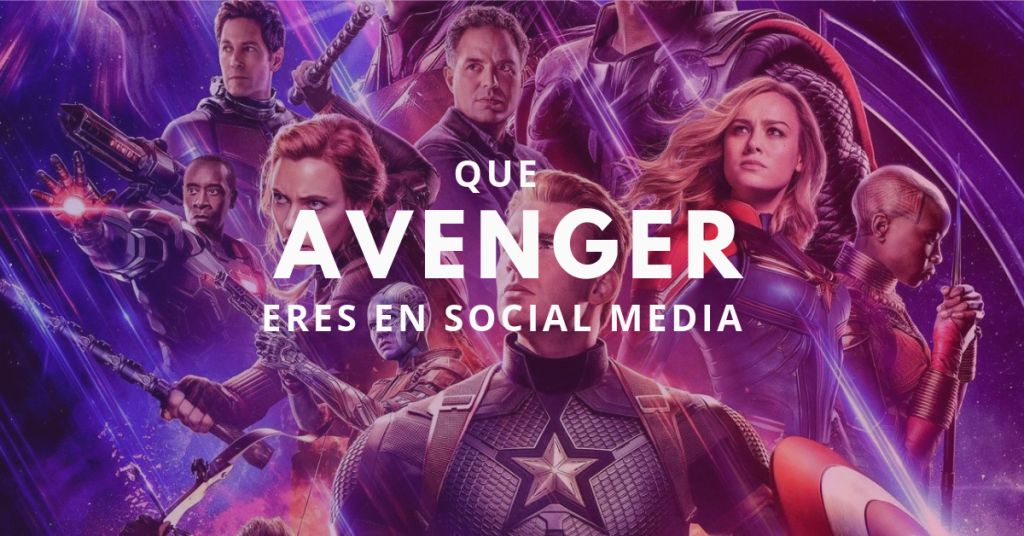 ¿Qué Avenger eres en tus redes sociales?