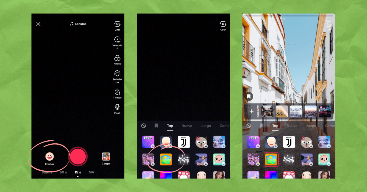 ¿Cómo usar el efecto de pantalla verde en TikTok? - BrandMe