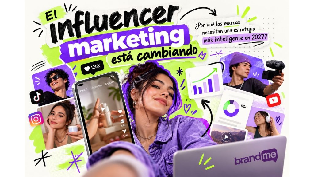 BrandMe Descubre cómo están cambiando el influencer marketing, el UGC y la IA en 2027, y cómo BrandMe ayuda a las marcas a crear campañas exitosas